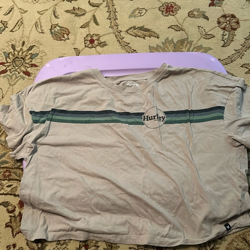 Hurley xl crop tee